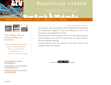 Tablet Screenshot of bauplanung-usedom.eu